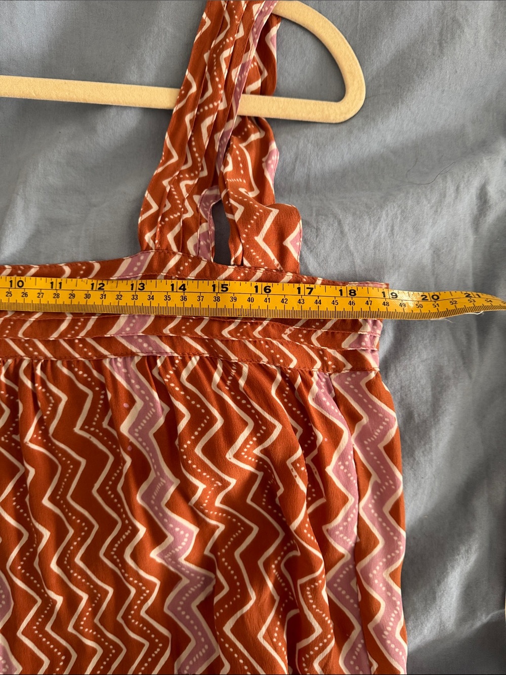 Vintage silk Midi Dress - Picture 6 of 6